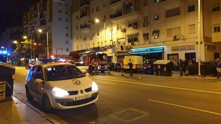 Imagen retrospectiva de una emergencia por incendio en Federico Molina