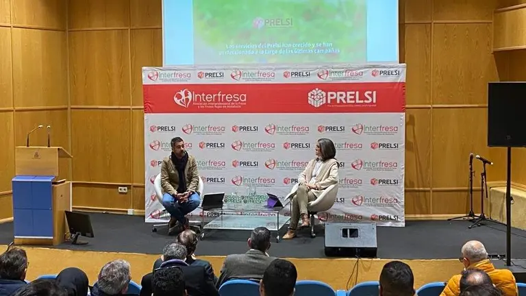 Borja Ferrera Alonso, director del PRELSI, y Belinda Lagares, coordinadora de Compliance y Sostenibilidad del PRELSI (1)