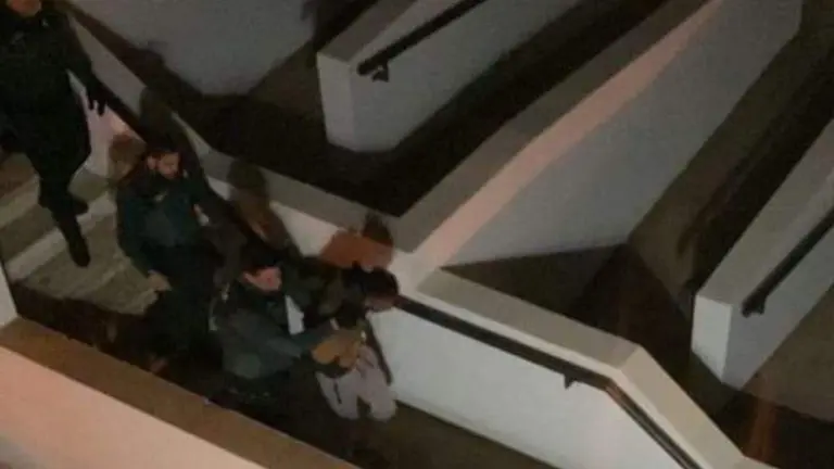 Una de las imágenes del suceso