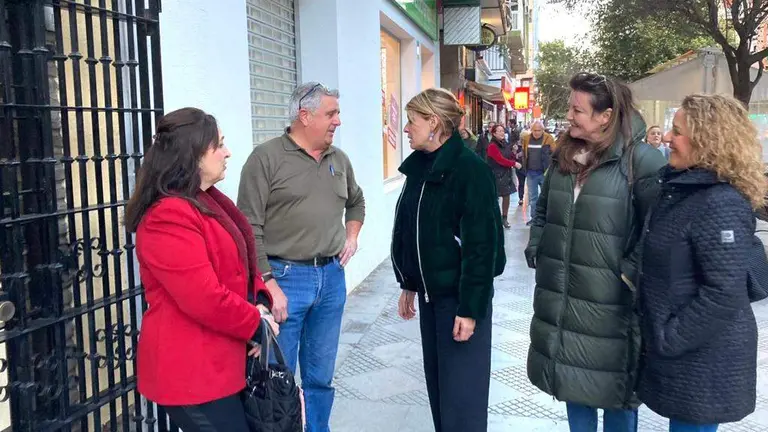 Visita Isla Chicade la candidata Pilar Miranda