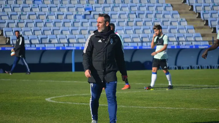 Abel Gómez estará el domingo en la grada del Nuevo Colombino.