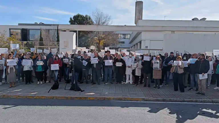 Protesta contra las agresiones