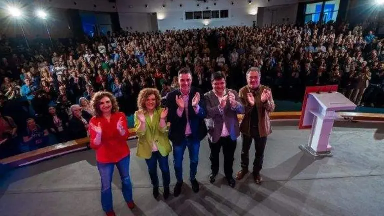 Pedro Sánchez, en Huelva