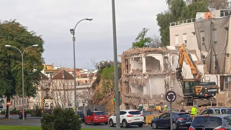 Demolición casas cabezo Mondaca