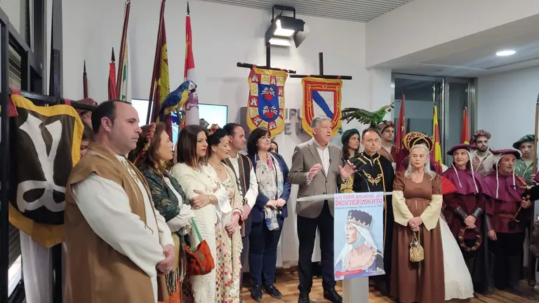 Carmelo Romero, en la presentaci&oacute;n de esta ma&ntilde;ana