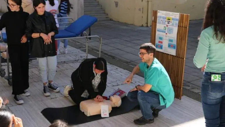 Muestra de una acci&oacute;n intensiva de urgencia