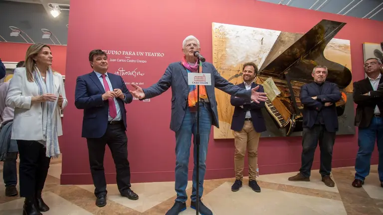 Castro Crespo en la inauguración