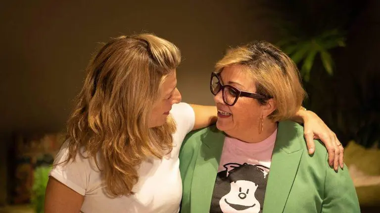 Yolanda Diaz y Mónica Rossi 1