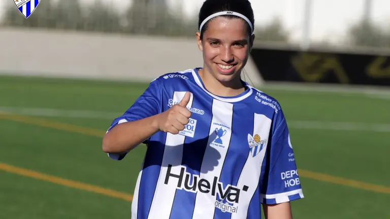 Eva Cintado es el último producto de la cantera del Sporting de Huelva.