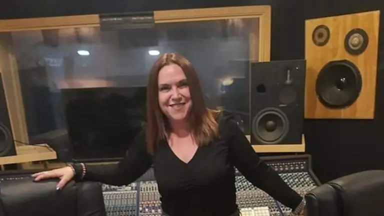 Rhut LOrenzo en el estudio