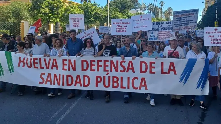 Cabecera de la marcha
