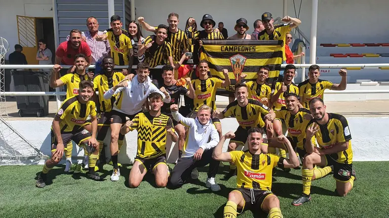 El San Roque de Lepe tras ganar en Utrera.