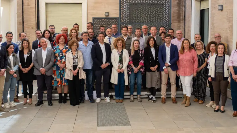 Participantes en el acto organizado por la Diputaci&oacute;n