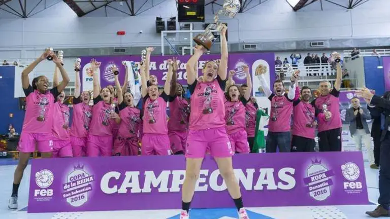 El CB Conquero ganó la Copa de la Reina en San Sebastián.