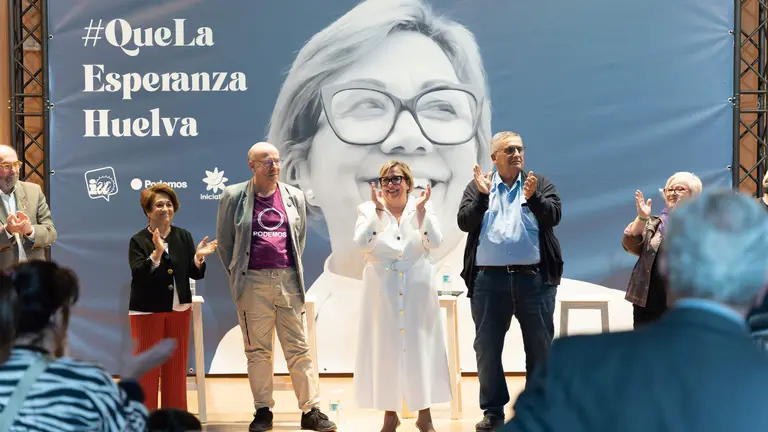 Acto de presentación del proyecto que encabeza Mónica Rossi, #QUELAESPERANZAHUELVA