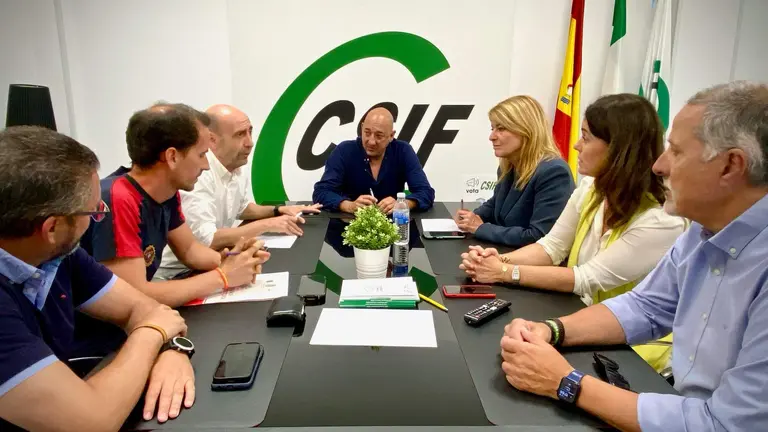 Reunión de Miranda con CSIF