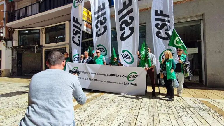 Protesta de CSIF