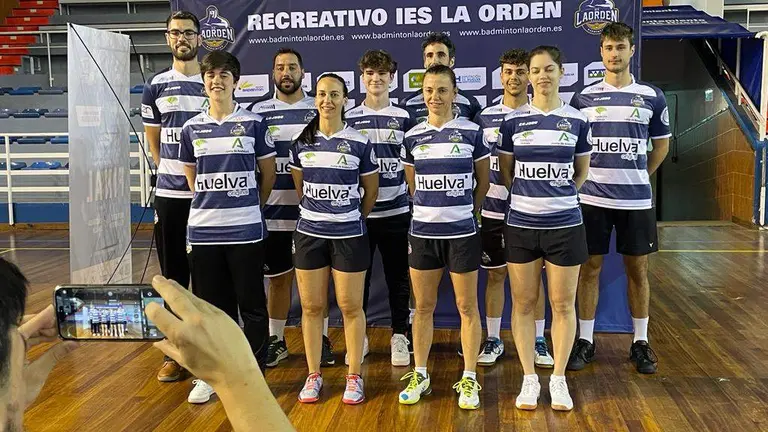 Alineación del IES La Orden en el partido de ida.