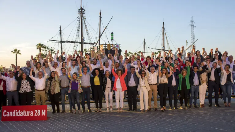 Presentación de candidaturas del PSOE de Huelva a las Municipales 2023