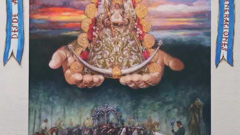 Cartel del Rocío 2023 de la Hermandad de Huelva