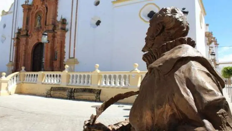 Monumento a Cervantes en La Palma del Condado