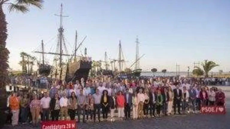 Candidatos y candidatas del PSOE