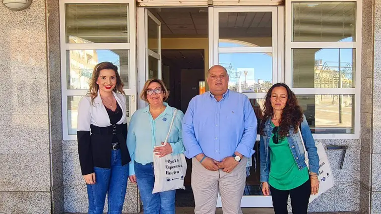 Visita de Mónica Rossi a la Fundación