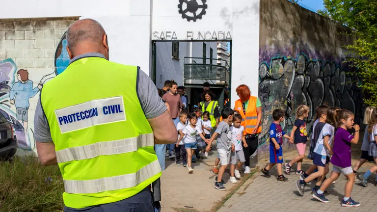 Salida de las instalaciones escolares
