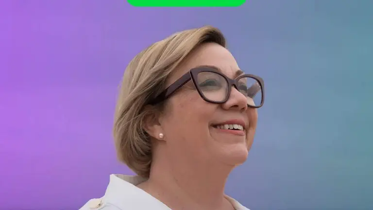 Cartel electoral de Mónica Rossi