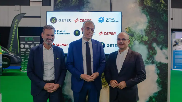 Cepsa y GETEC alcanzan un acuerdo para suministrar hidr&oacute;geno verde a clientes industriales en Europa