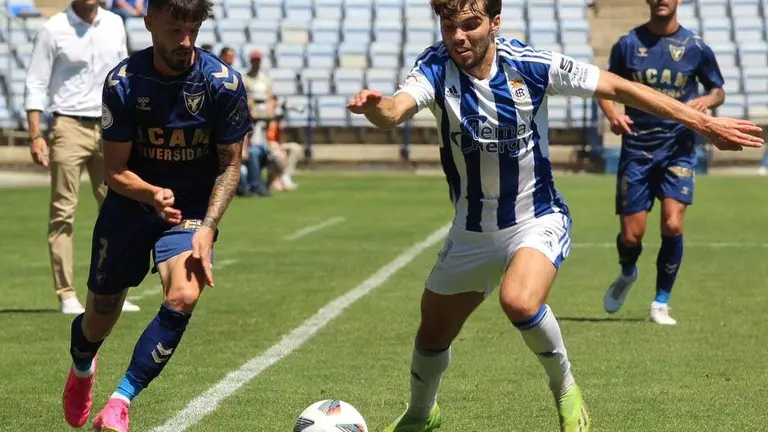 Lance el Recre-UCAM isputao hoy en el Nuevo Colombino.