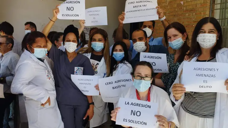 Centro de Salud de Almonte, concentraci&oacute;n esta ma&ntilde;ana