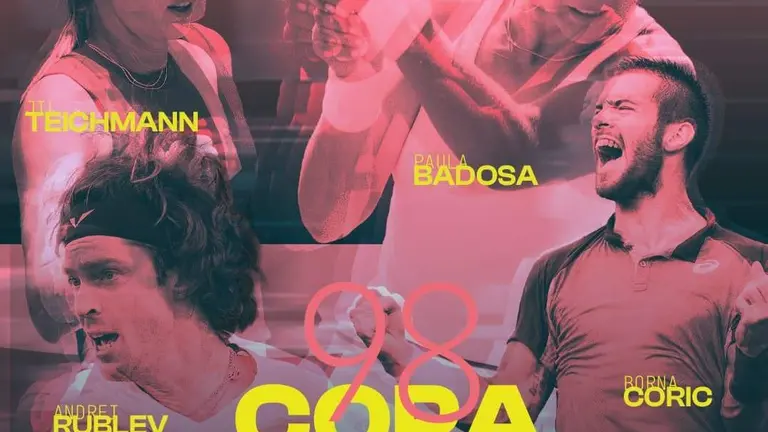 El cartel de la 98º Copa del Rey de Tenis.