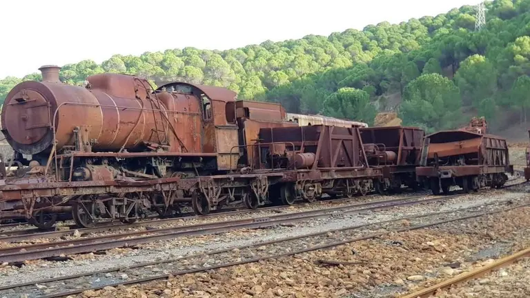 Estado que presentan las locomotoras expuestas