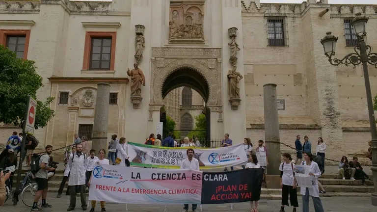 Protesta ante la Giralda este domingo