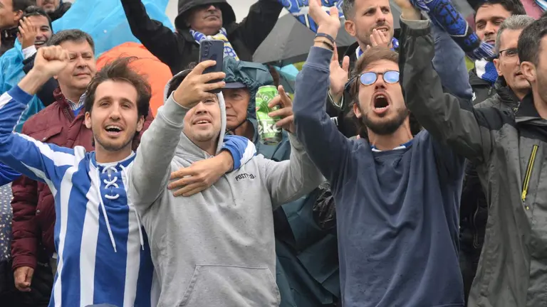 La grada del Recre en La Albuera.