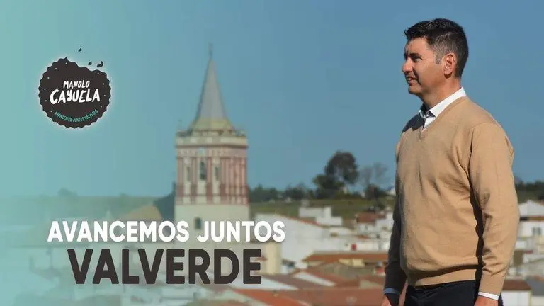 Manolo Cayuela, candidato PP Valverde