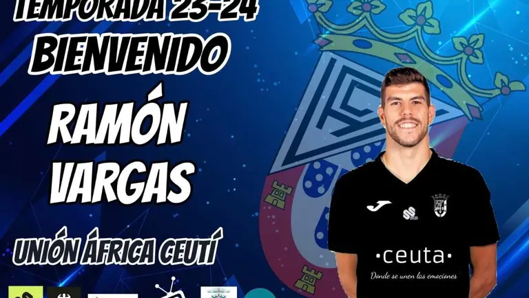 Así anunciaba el Ceutí el fichaje de Vargas.