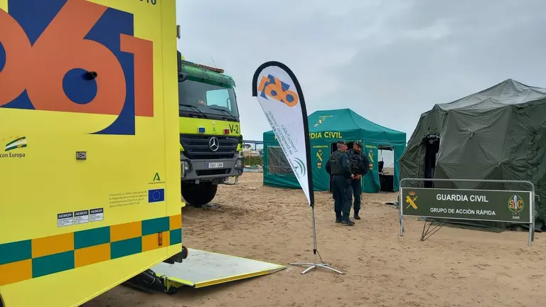 Zona de atenci&oacute;n en El Roc&iacute;o