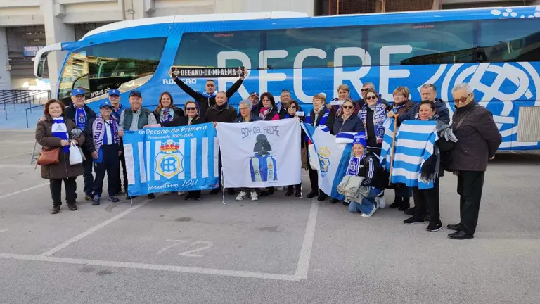 La afición del Recre invadirá Cáceres.