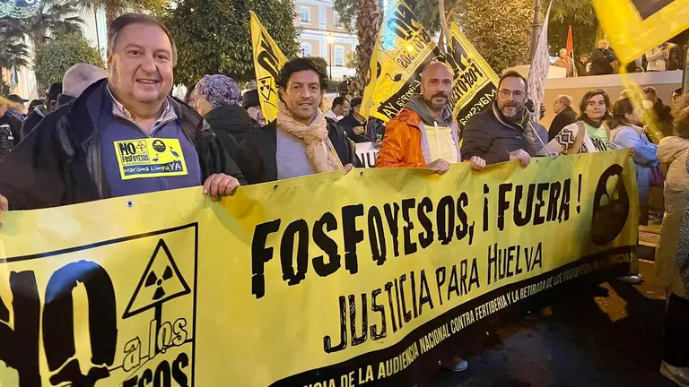 Integrantes de Mesa de la Ría