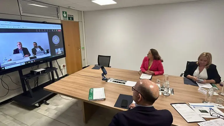 Reuni&oacute;n online de la consejera con Lidl