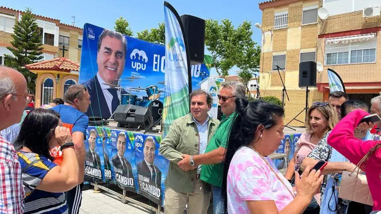 Hernández Cansino, en plena campaña por UPU