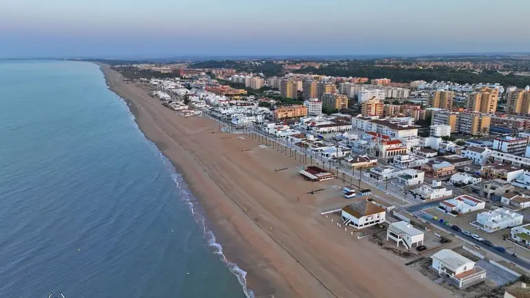 Zona de playa de La Antilla (Imagen Portero)