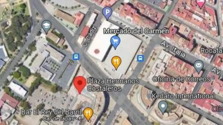 Captura de pantalla de la zona