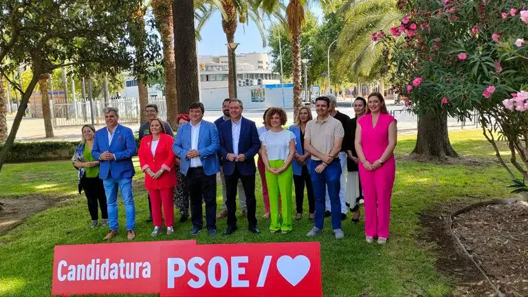 Presentación de candidatos y candidatas del PSOE a Congreso y Senado