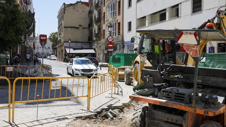 Obras en Méndez Núñez