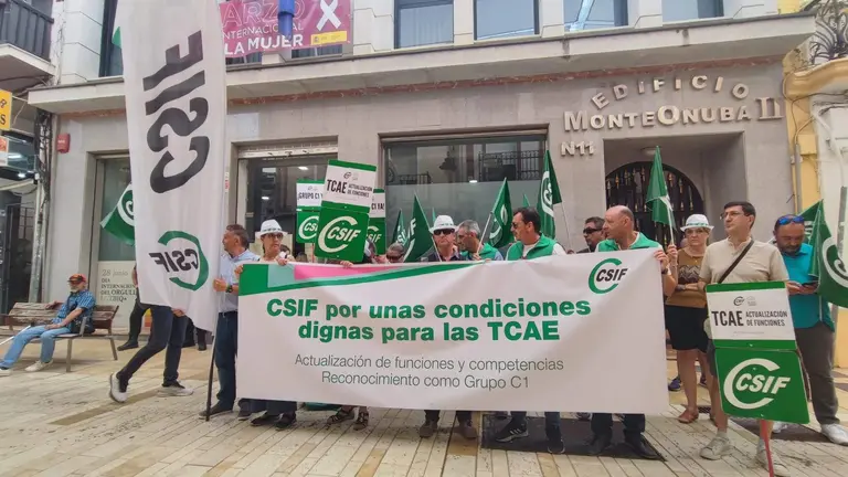 Concentración CSIF TCAE