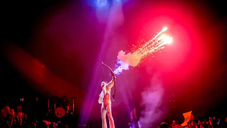 Manuel Carrasco, en un concierto