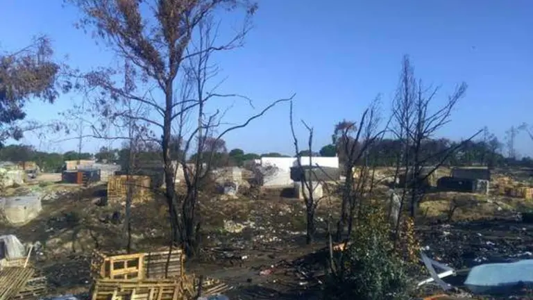 Asentamiento de Palos, lugar del crimen